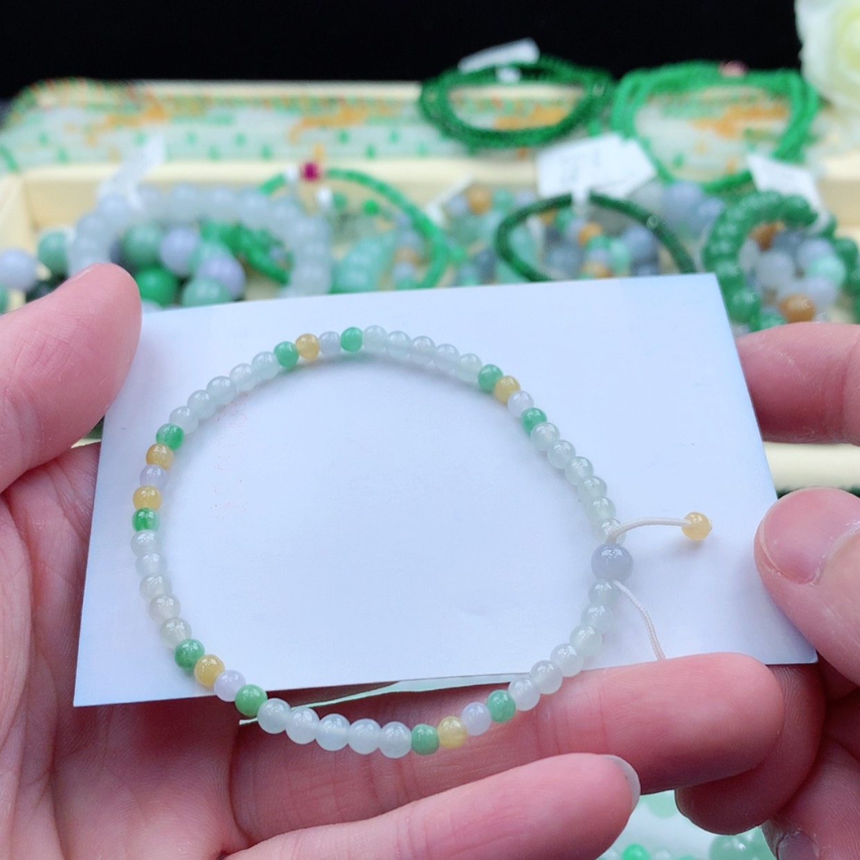 【闪购商品】翡翠颈饰未镶嵌缅甸天然A货翡翠