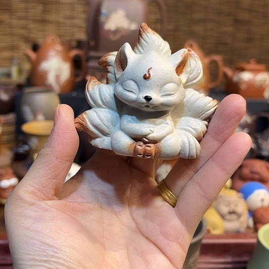 紫砂茶杯紫砂茶宠