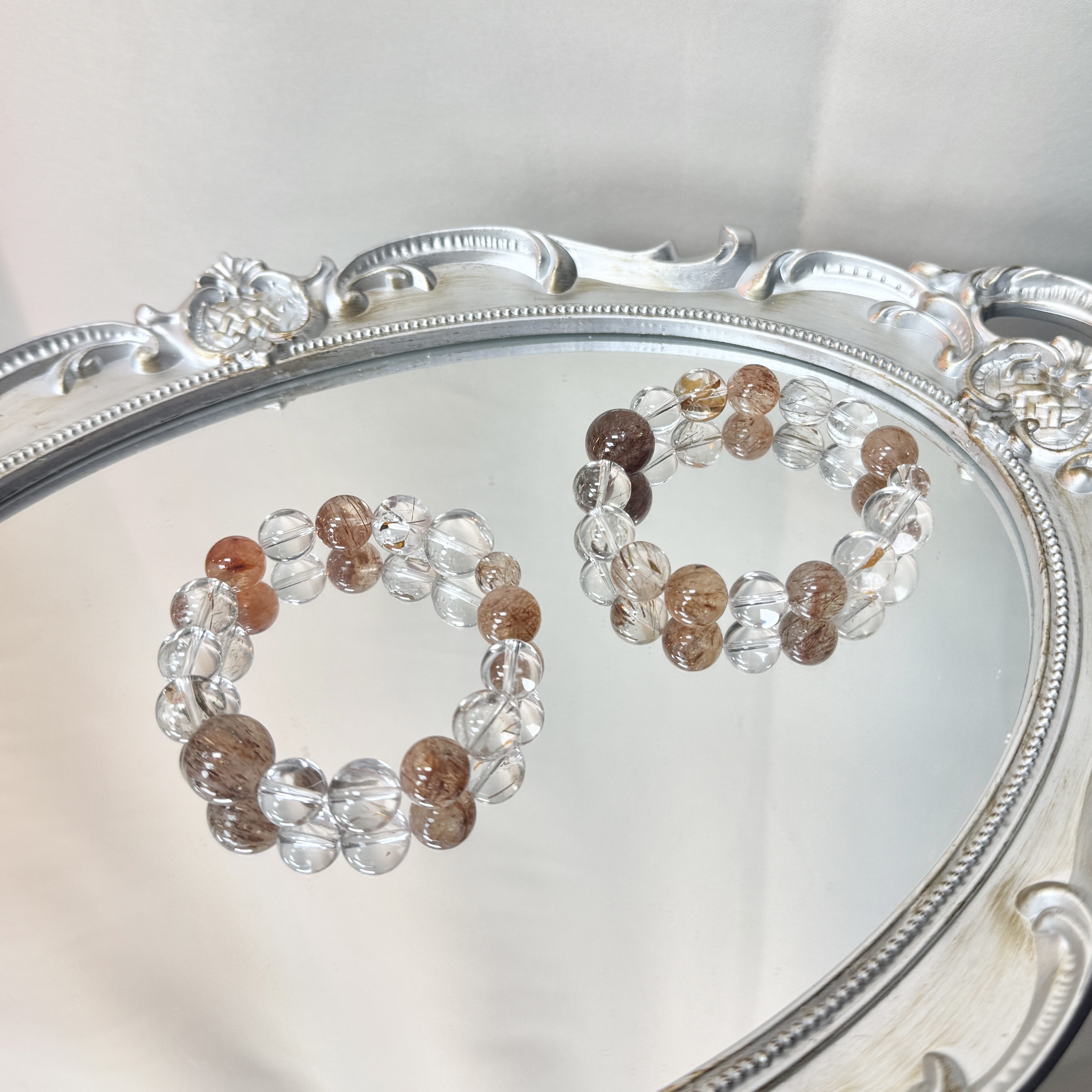 黑金超七·白水晶 12~15mm