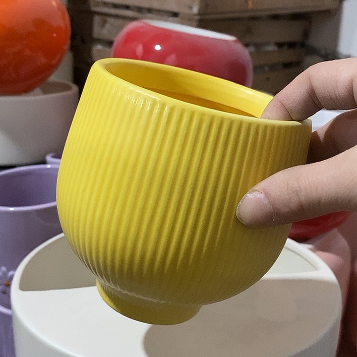 陶摆件陶盆有孔 瑕疵介意勿拍