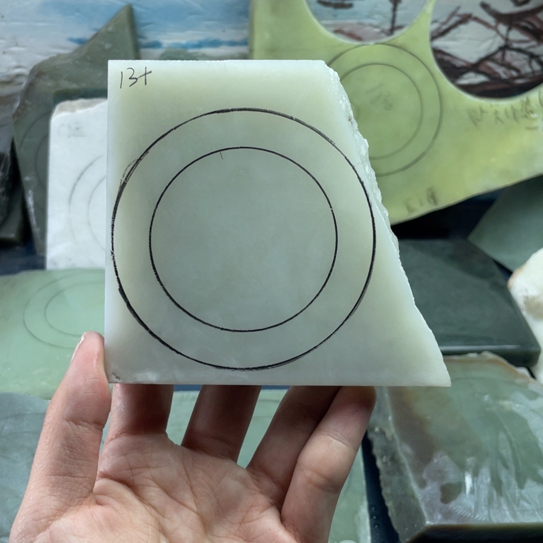 鱼***鱼定制和田玉定制手镯