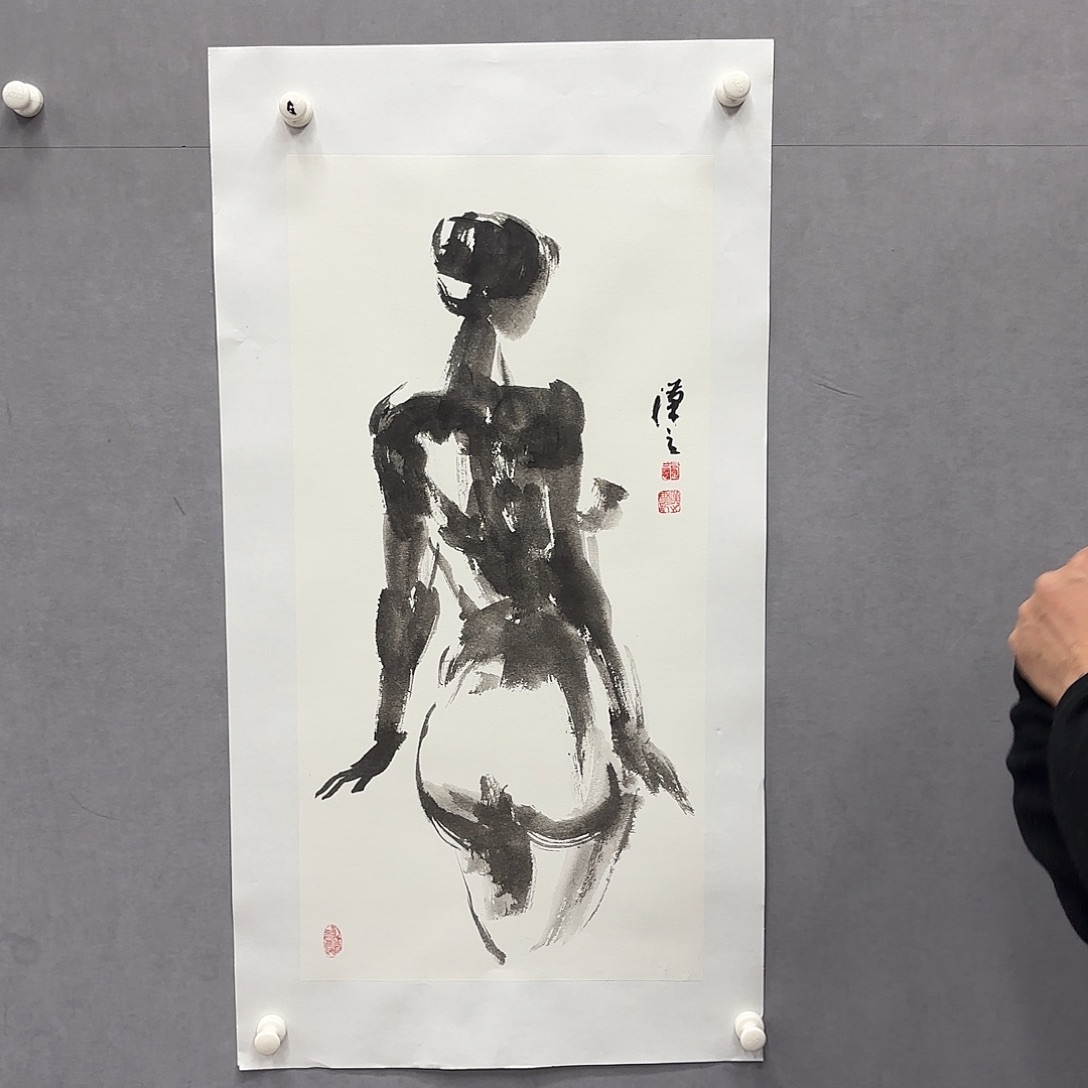 国画亲笔手绘原创