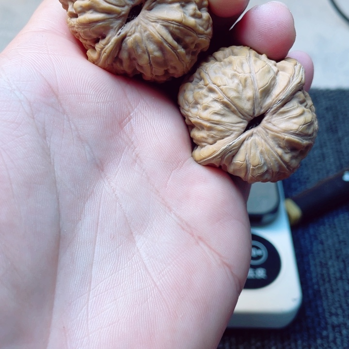 二***也文玩核桃吊坠元宝