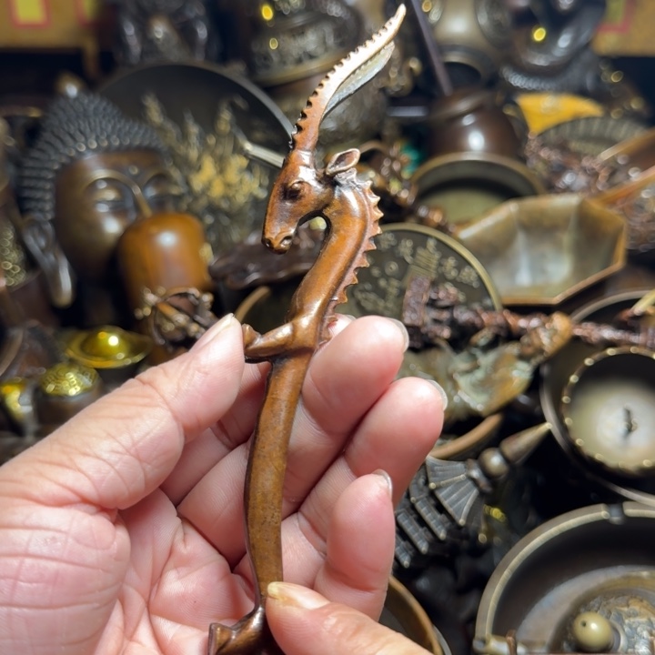 铜器摆件收收藏藏