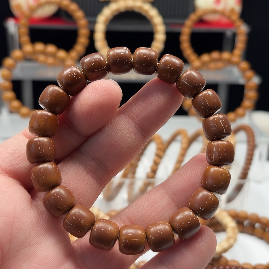 紫金鼠手串紫金鼠实心满天星