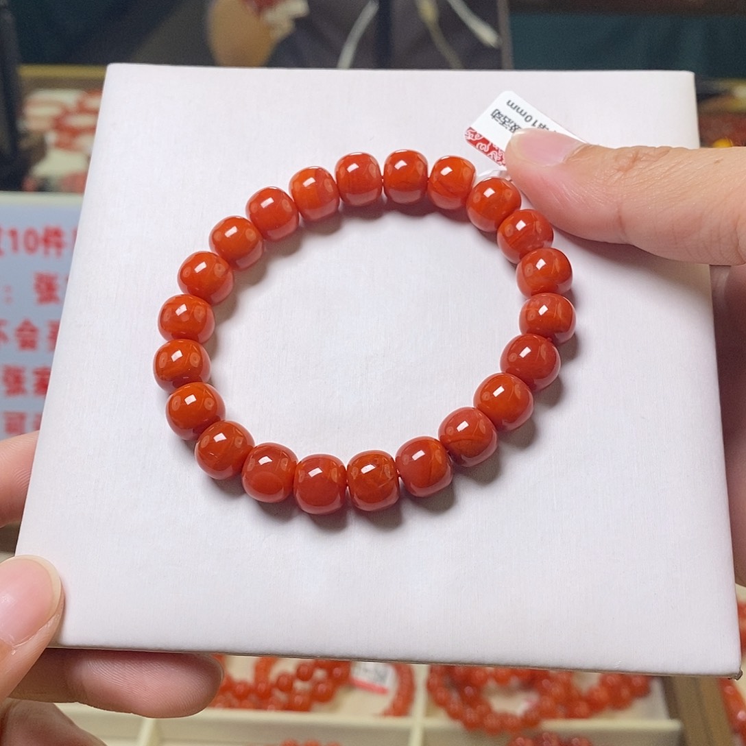 未镶嵌卡10南红玛瑙