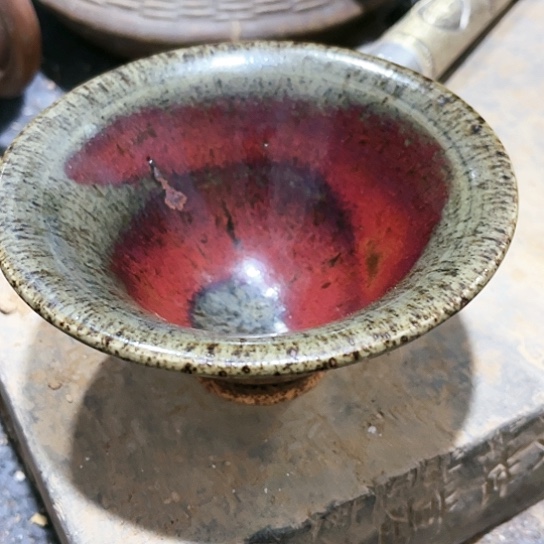 瓦当摆件摆件茶桌茶台陶瓷江***子