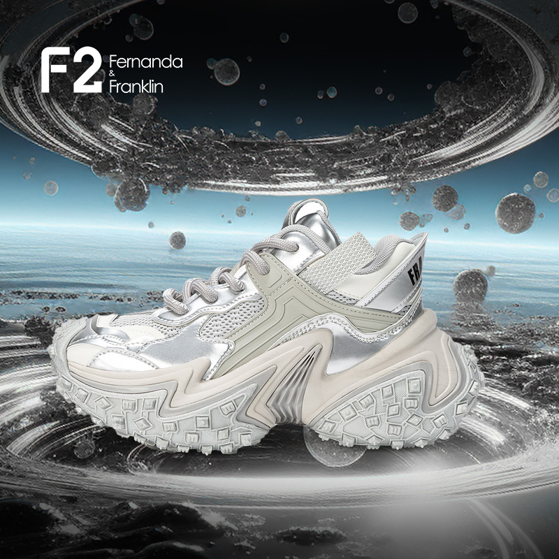 F2张晚意同款【嘲风】限定款情侣厚底个性潮酷f2鞋官方旗舰店