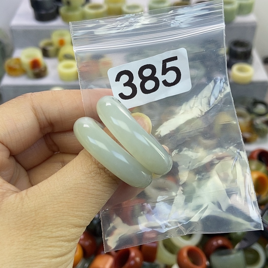 胖***哥蛇纹石玉未镶嵌戒指