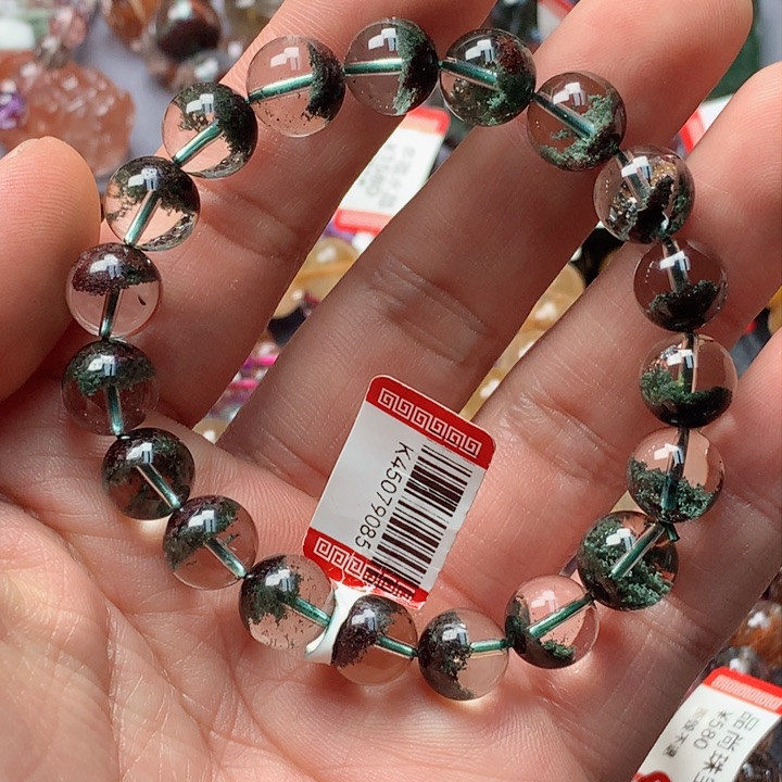 水晶手串未镶嵌天然