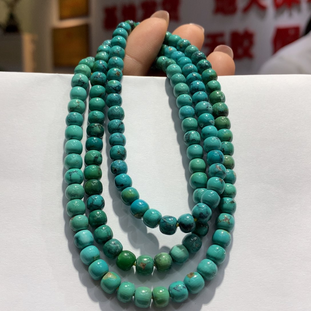 绿松石未镶嵌长链