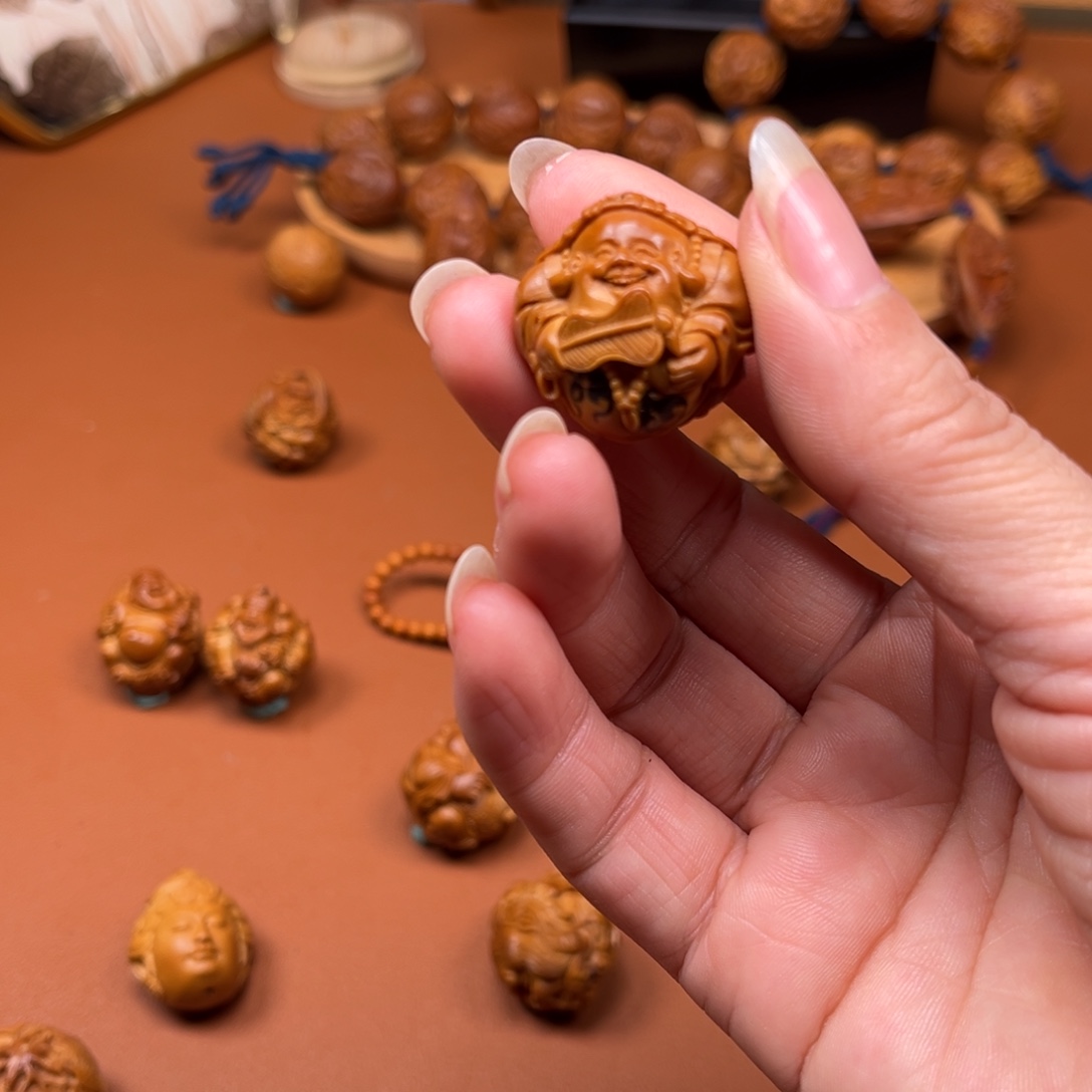 手串/手链橄榄核微花财神单子