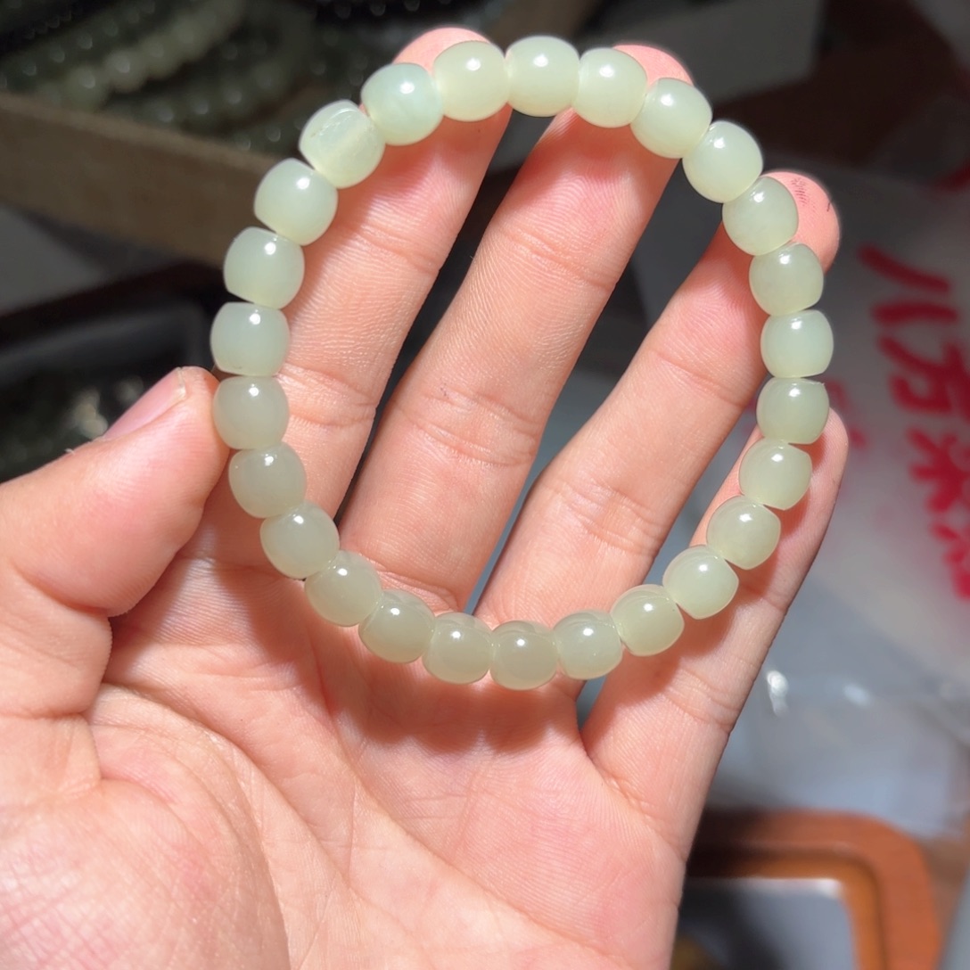 和田玉手链未镶嵌