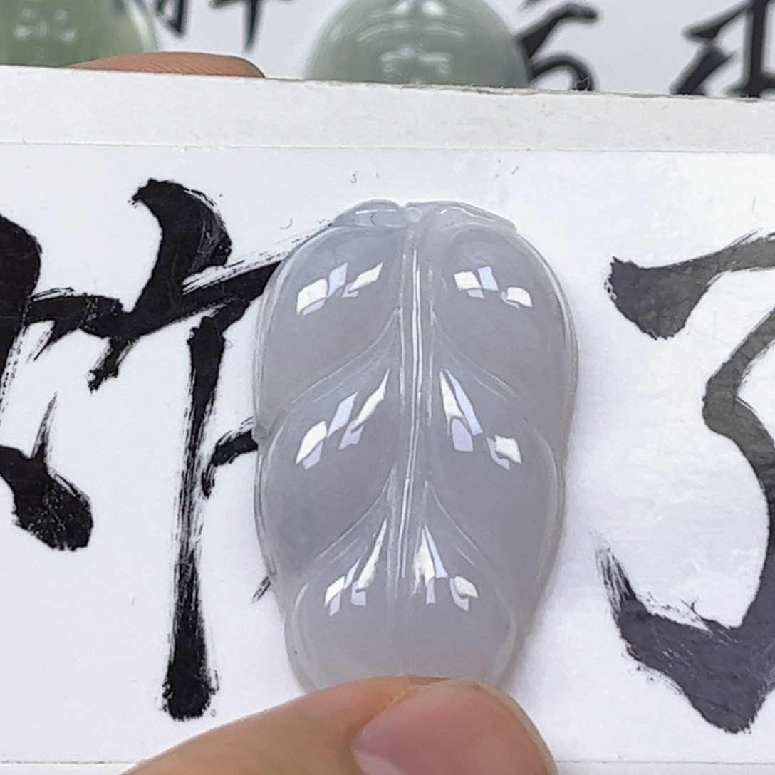 翡翠颈饰未镶嵌缅甸天然翡翠