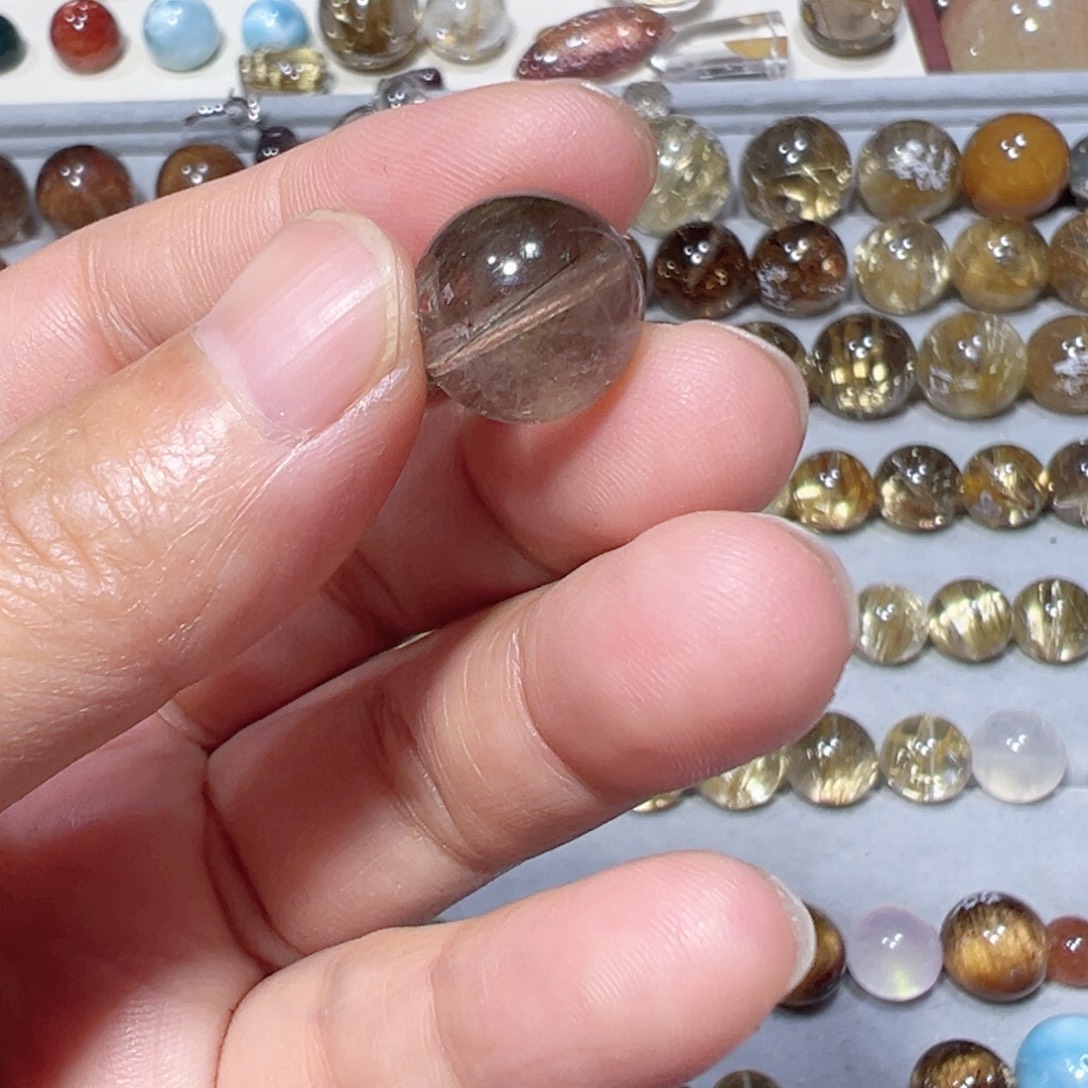 未镶嵌水晶颈饰天然水晶