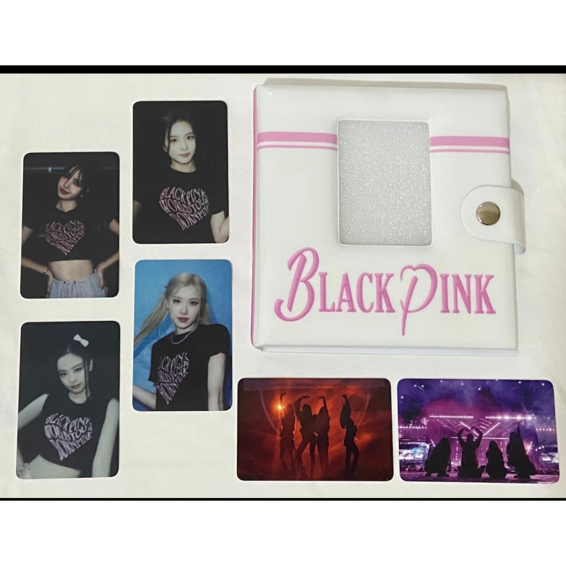 【正品包邮】blackpink首尔演唱会场周小卡卡册卡肉妮秀莎、团卡