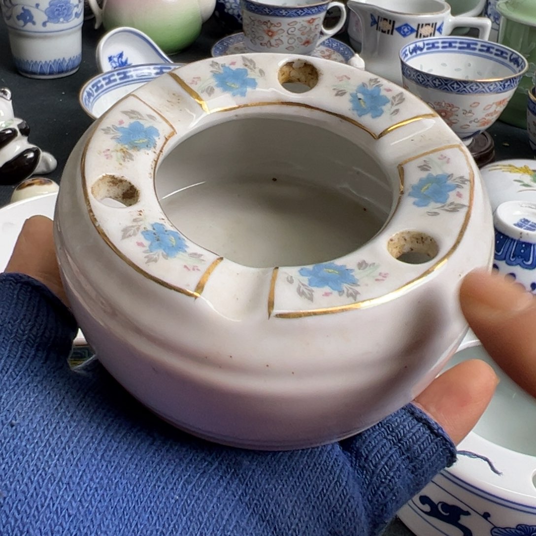 摆件用****8景德镇陶瓷粉彩