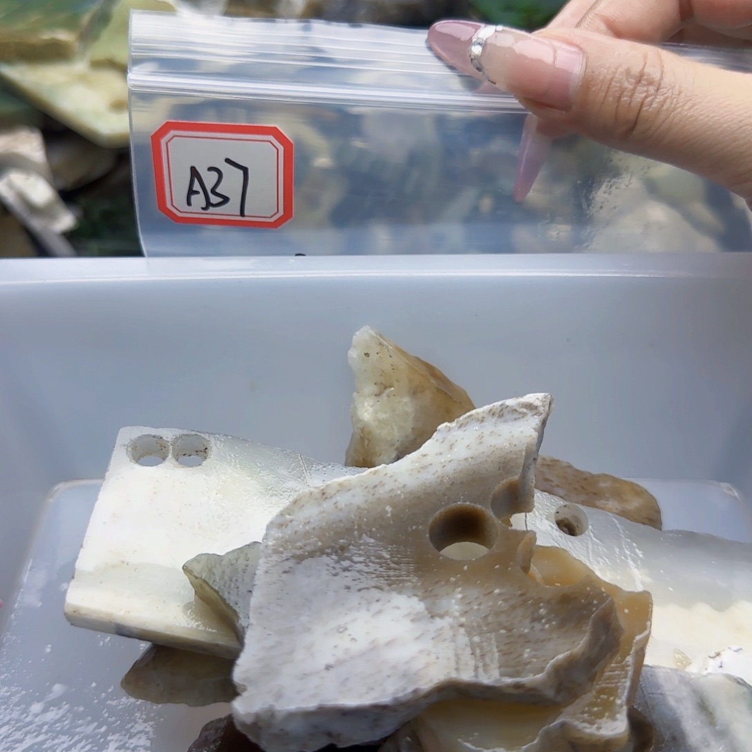 雨***田和田玉未镶嵌珠宝半成品