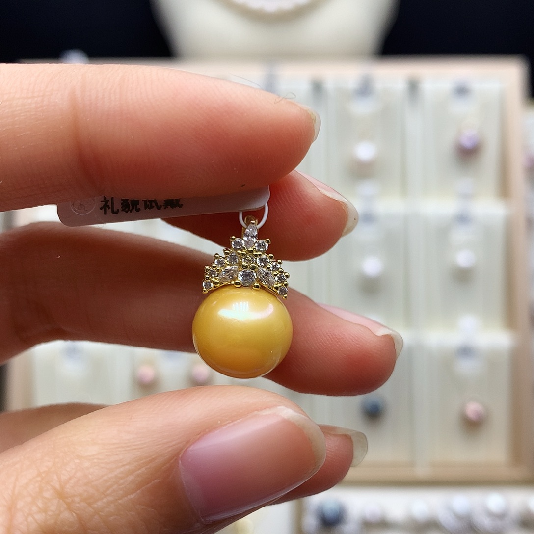 颈饰淡水珍珠合金