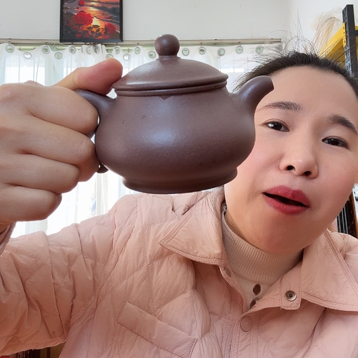 老紫泥潘壶260cc半手工