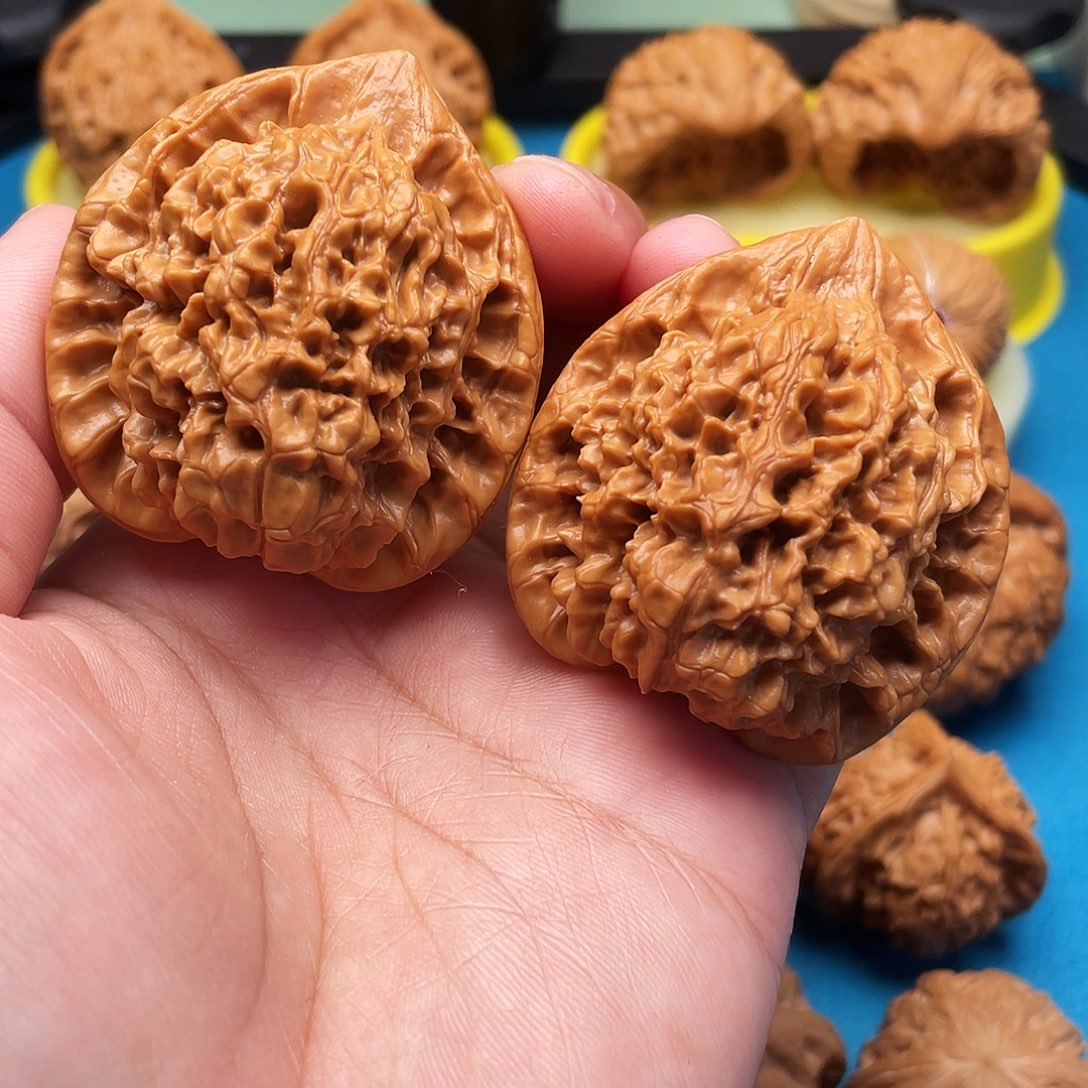 文玩核桃把件官帽45