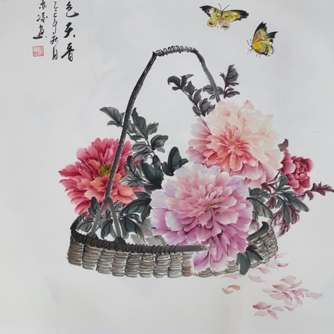 国画刘亦凌老师作品欣赏