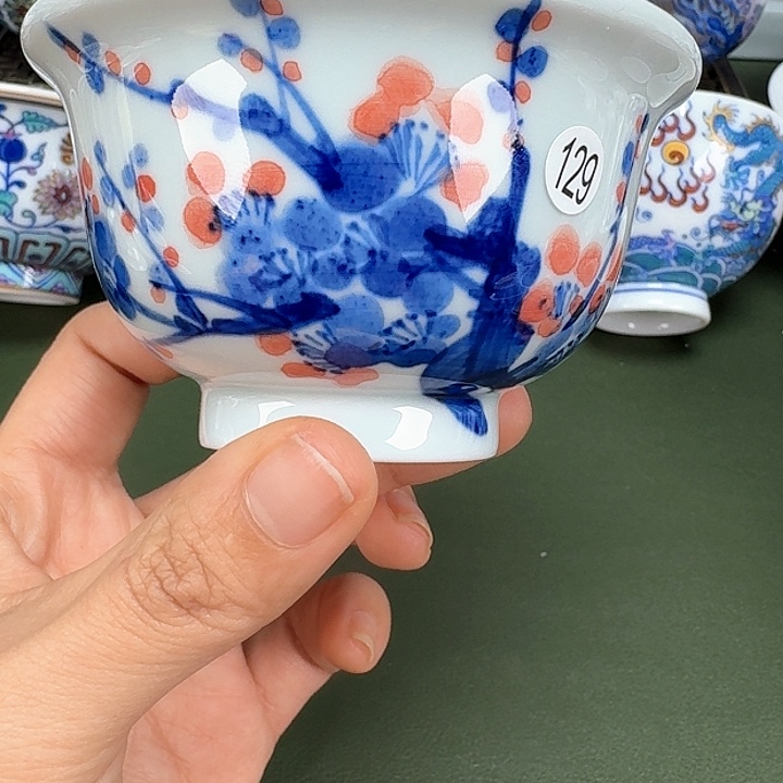 沙沙手工手绘茶具129