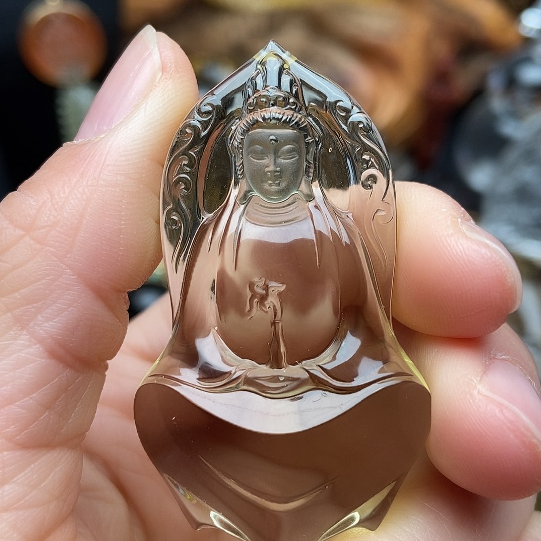 水晶吊坠未镶嵌吊坠