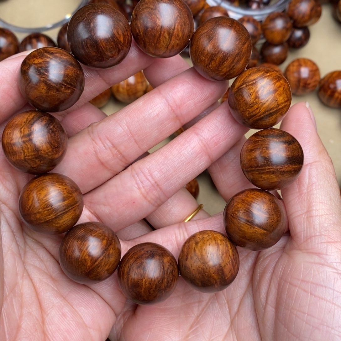 黄花梨/降香黄檀手串/手链20