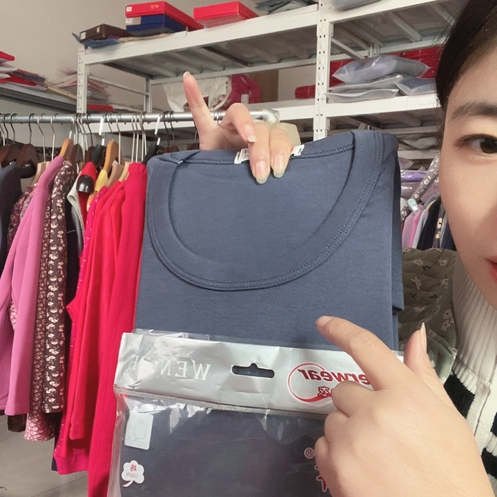 棉230斤一套男士深蓝