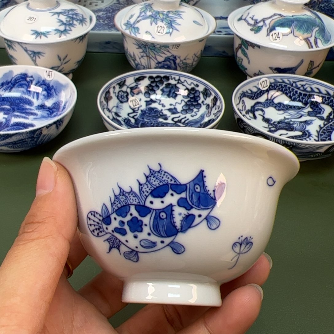 木木景德镇纯手绘茶具128