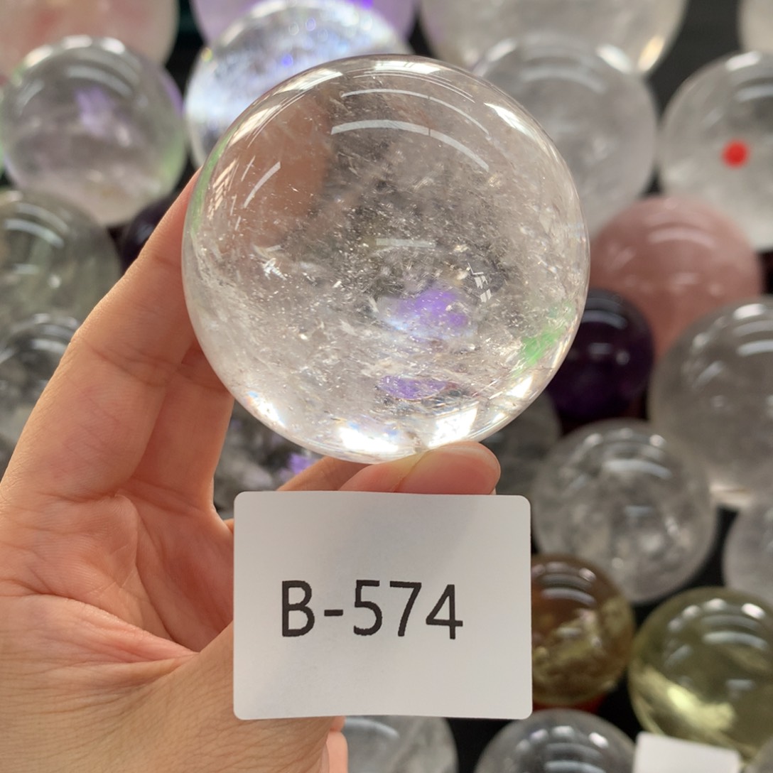 摆件未镶嵌水晶水B574尺寸5.5