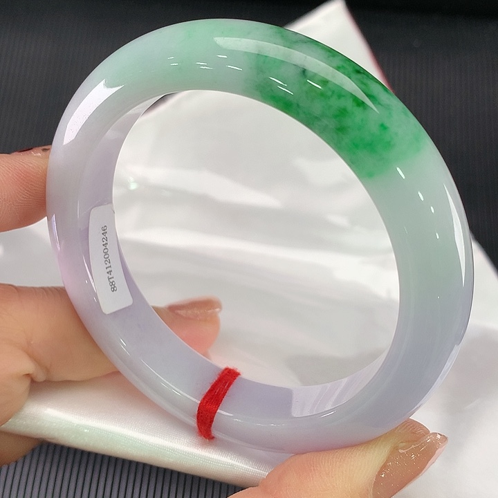 翡翠手镯未镶嵌正圈58