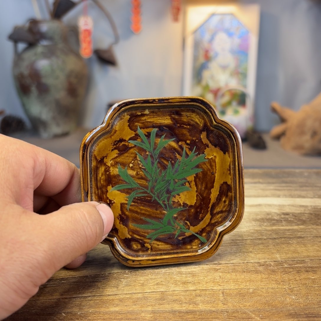 景德镇纯手工柴烧手绘陶瓷