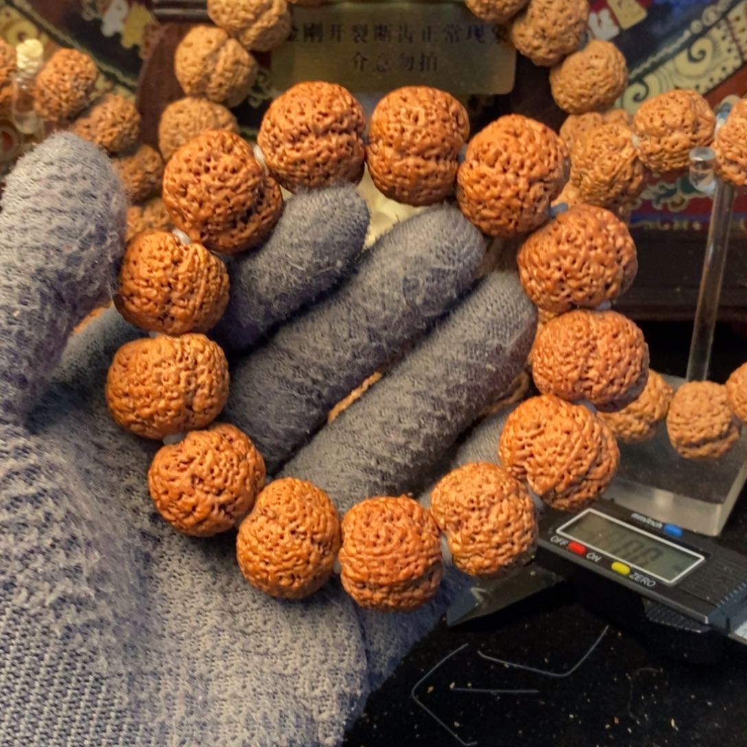 金刚菩提吊坠W*M24+菠萝蜜红皮梁产区
