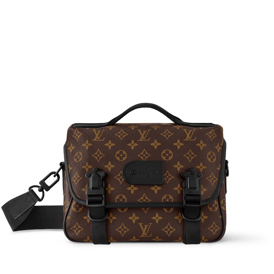 99新 LouisVuitton/路易威登 Trail Messenger经典老花单肩包G040