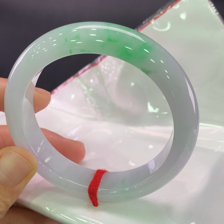 未镶嵌手镯翡翠正圈55