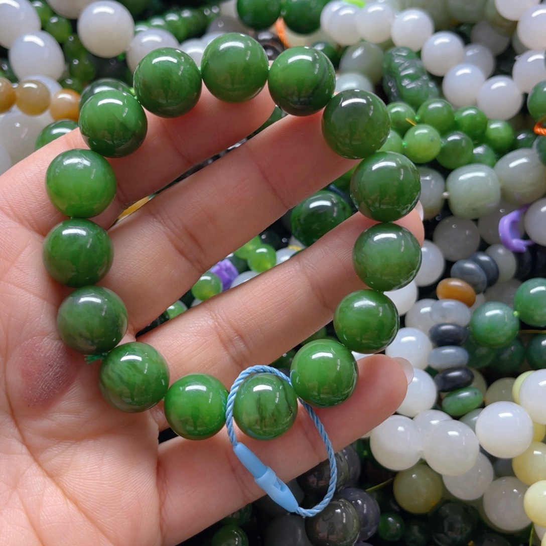 和田玉手链未镶嵌