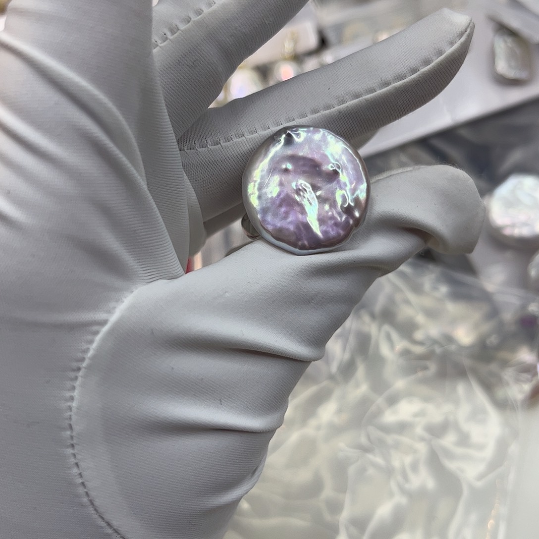 耳饰合金淡水珍珠