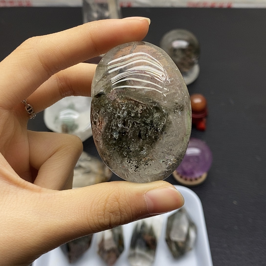 水晶未镶嵌珠宝半成品174水晶石