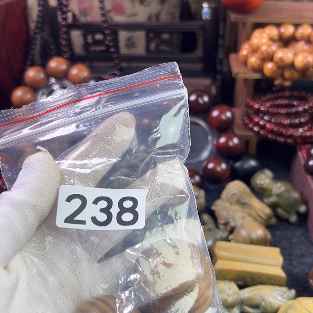 东非黑黄檀（紫光檀）火*卷绿檀238