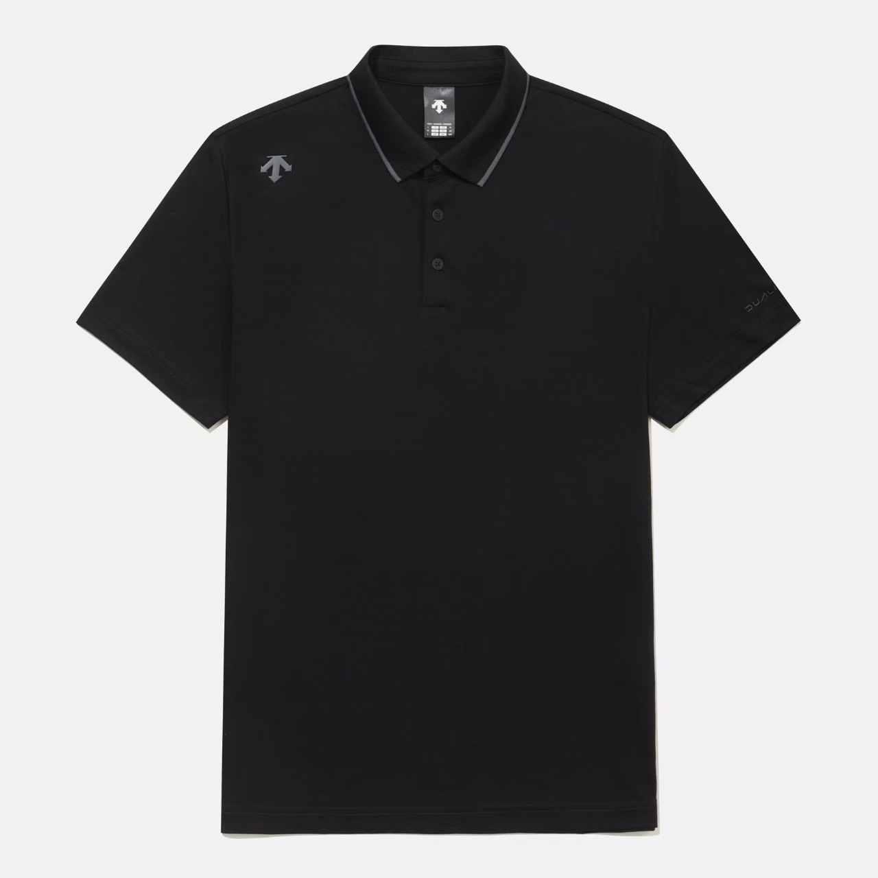 （断码清仓）DESCENTE/迪桑特DULIS黑标翻领短袖polo衫SQ321DPS73