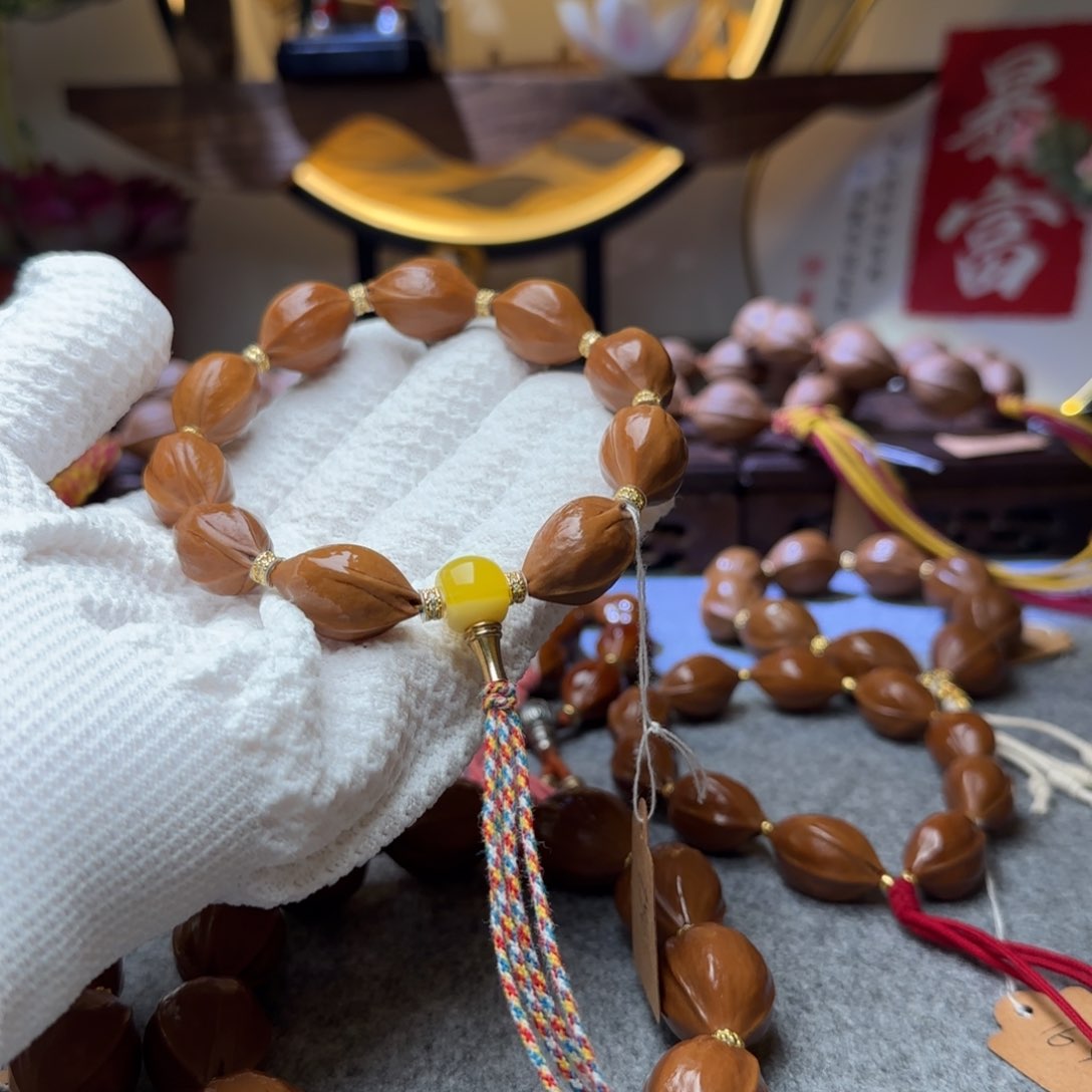 橄榄核手串再***！1523梅林铁核