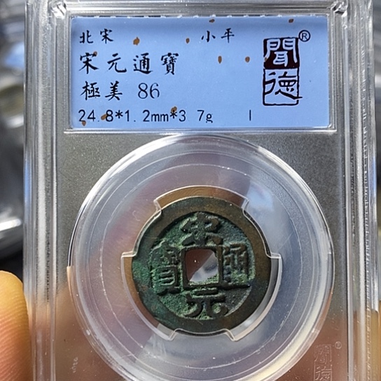 铜闻博文化宋元通宝