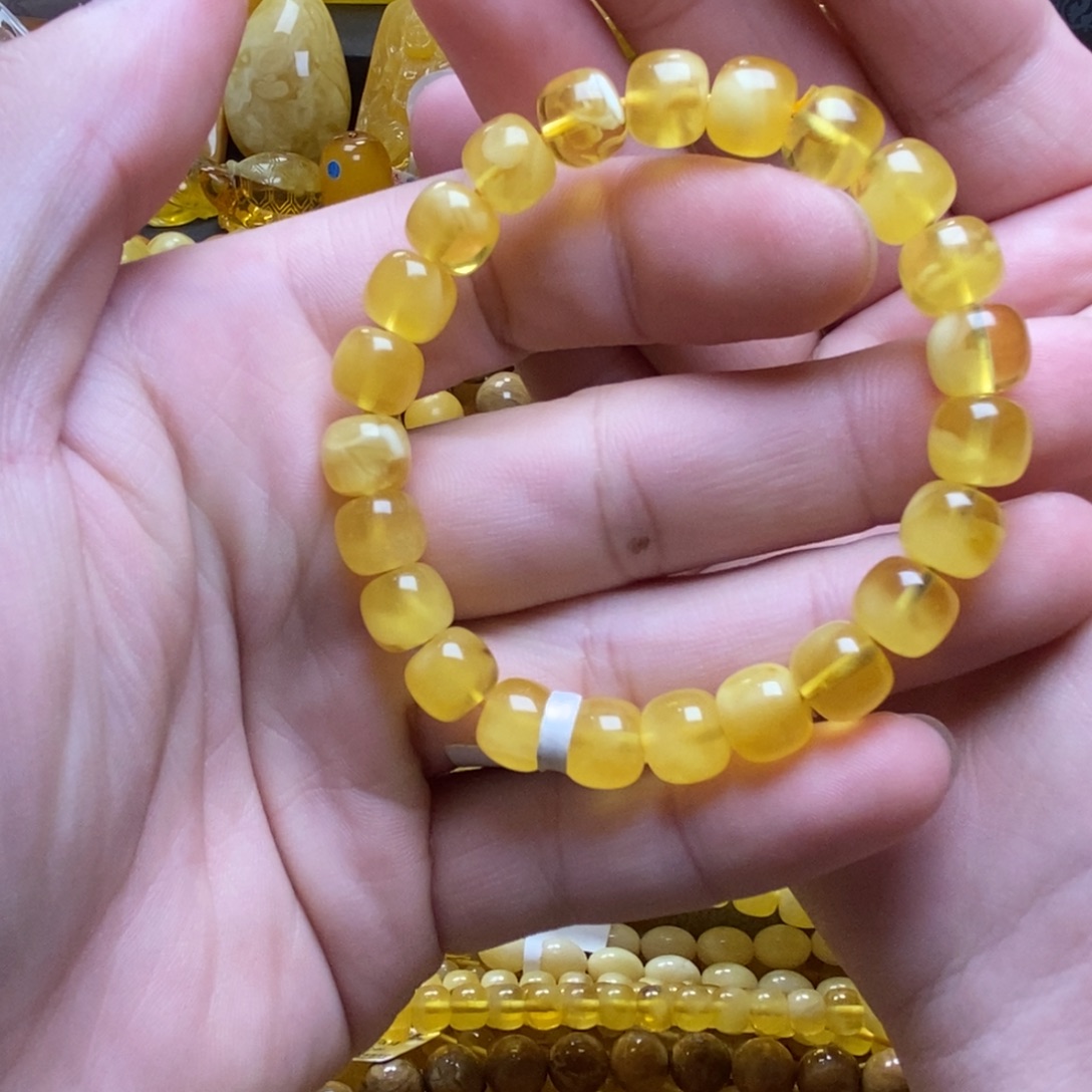 琥珀未镶嵌裸石蜜蜡