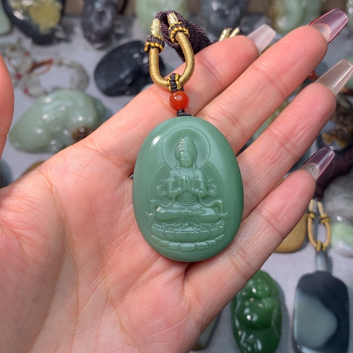 和田玉挂件未镶嵌