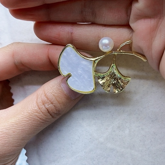 淡水珍珠材料银S925镶嵌