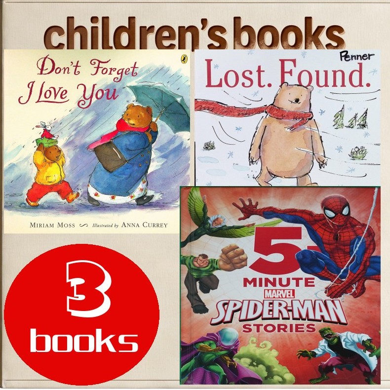 英文原版绘本3本93251230024