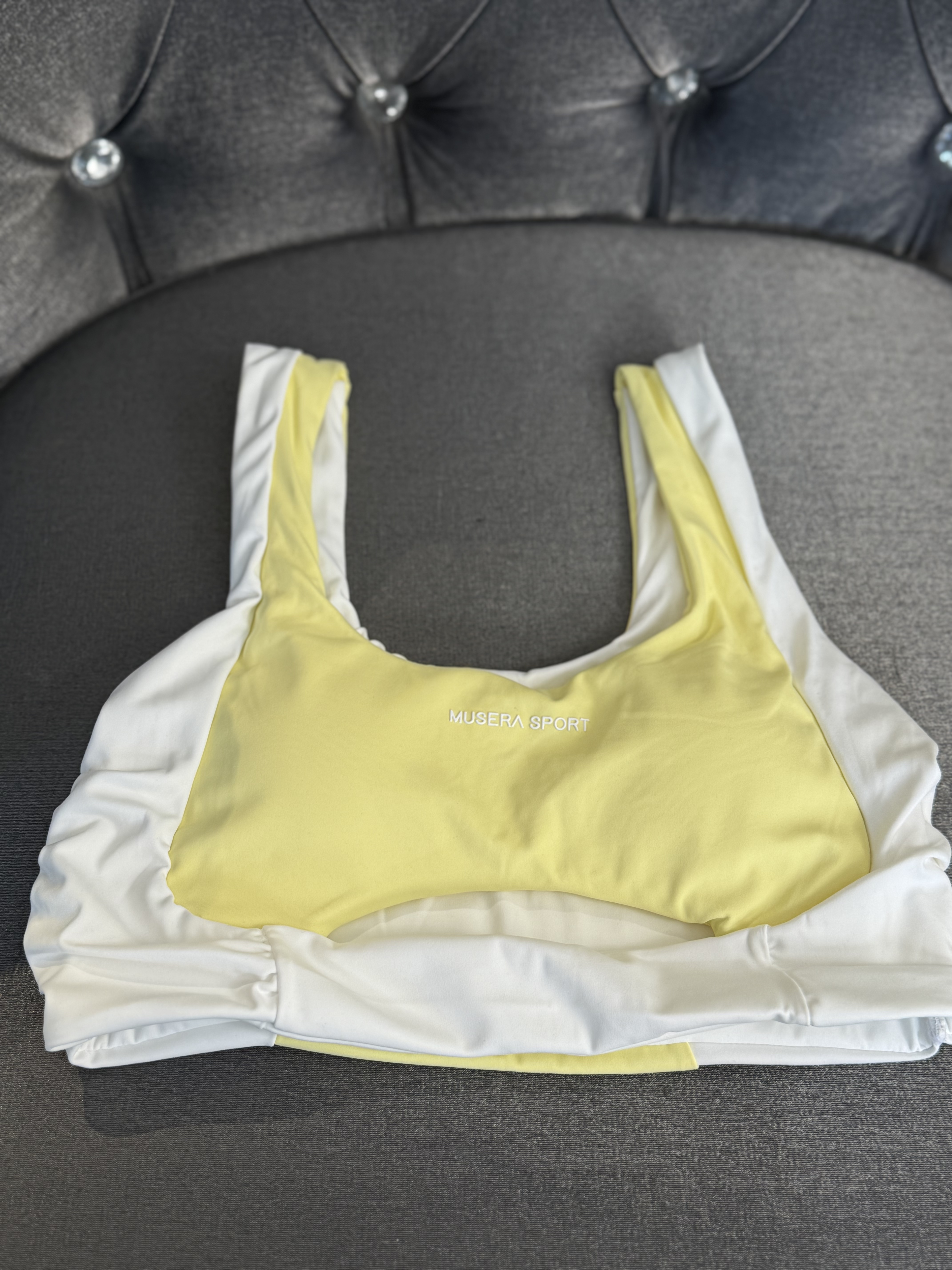 1247粉色 黄色 透气运动风不限季节体感性感美背薄款