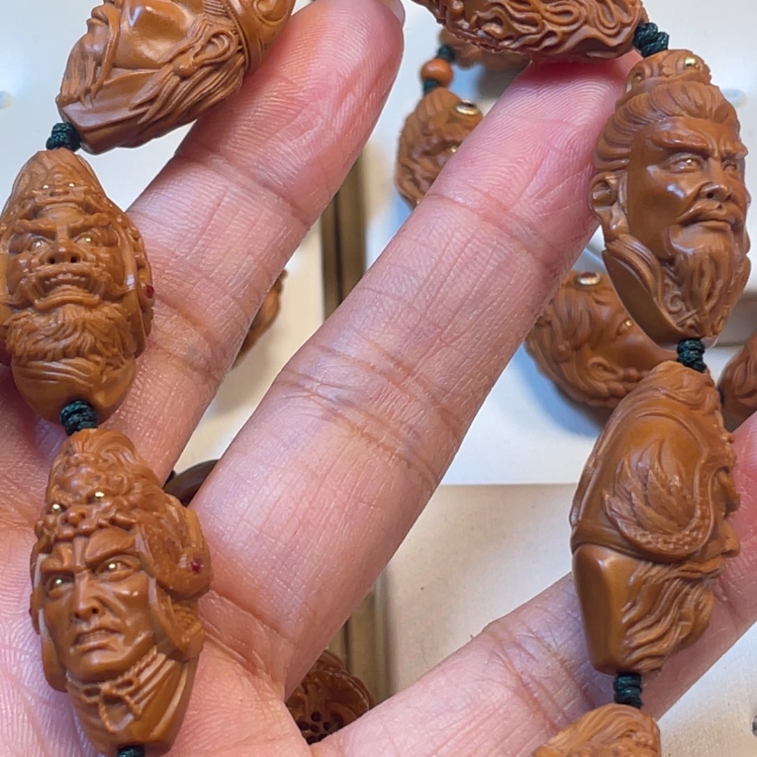 手串/手链橄榄核蜀国七雄橄榄核手串